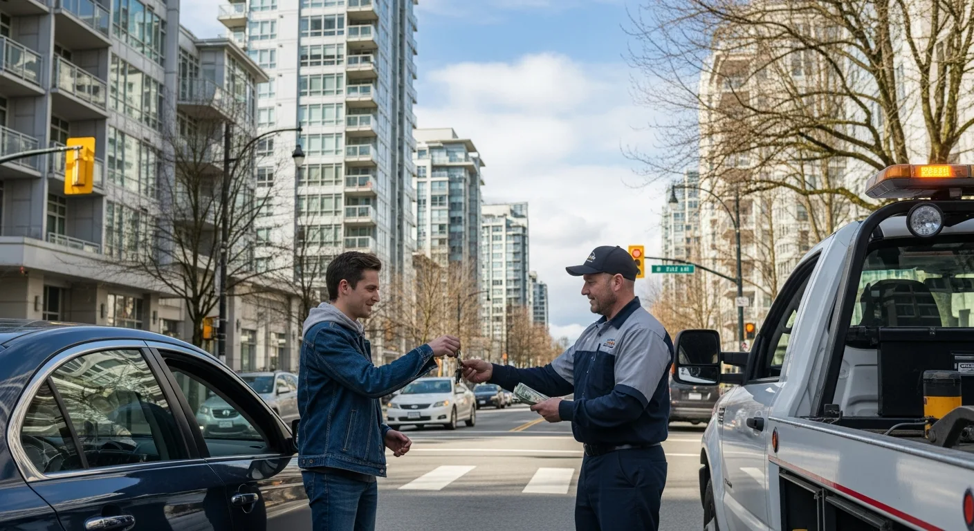 Customer selling an unwanted vehicle in Vancouver BC